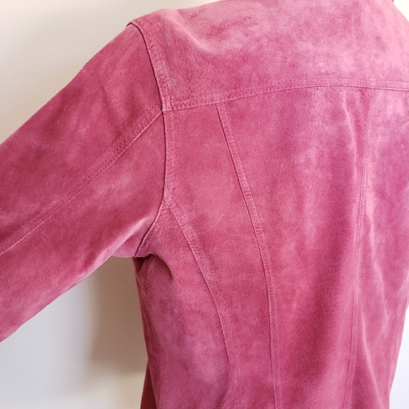 Pink Suede Jacket - Picture 4 of 12